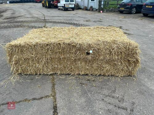 20 QUADRANT BALES OF WHEAT STRAW - BIDS PER BALE