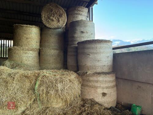 20 ROUND BALES OF 2025 HAY - BIDS PER BALE