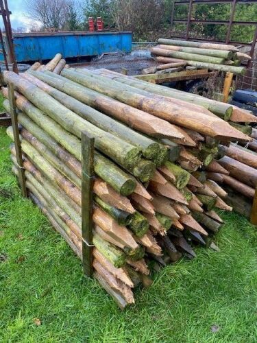 PALLET OF 3-4' 5' 6'' STAKES