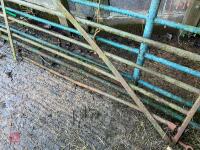 2 X METAL GATES - 8