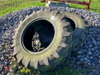 PAIR OF 13.6 R24 TYRES - 8