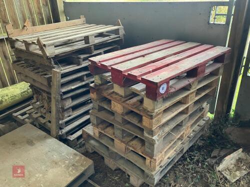 ASSORTED PALLETS
