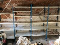 4 BAYS OF WORKSHOP RACKING - 6