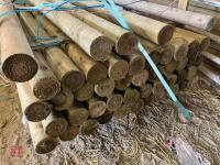 47 X 5'6'' WOODEN FENCE STAKES - 6