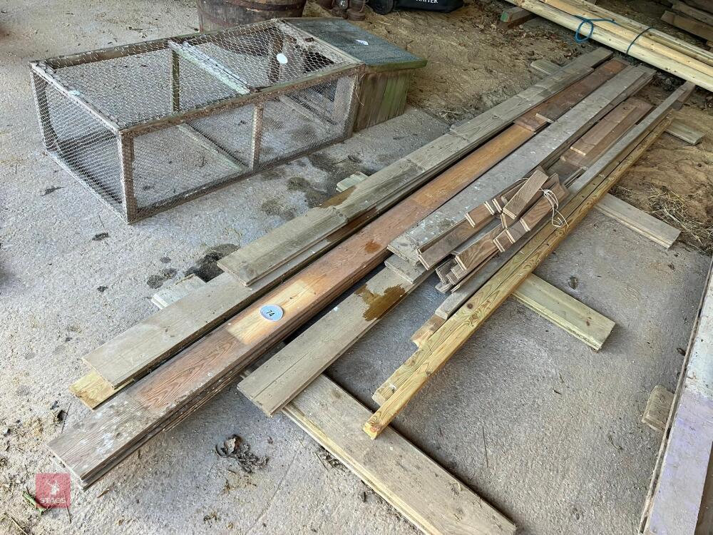 TONGUE AND GROOVE AND BATTEN TIMBER