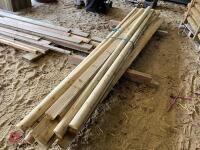 14 X 12' WOODEN HALF RAILS - 7
