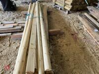 14 X 12' WOODEN HALF RAILS - 9
