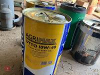 PART FULL OIL DRUMS - 10
