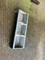 3' GALVANISED FEED TROUGH - 2