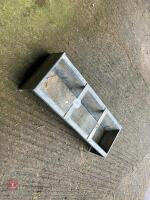 3' GALVANISED FEED TROUGH - 4