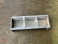 3' GALVANISED FEED TROUGH - 7
