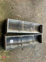 2 X 3' GROUND FEED TROUGHS - 5