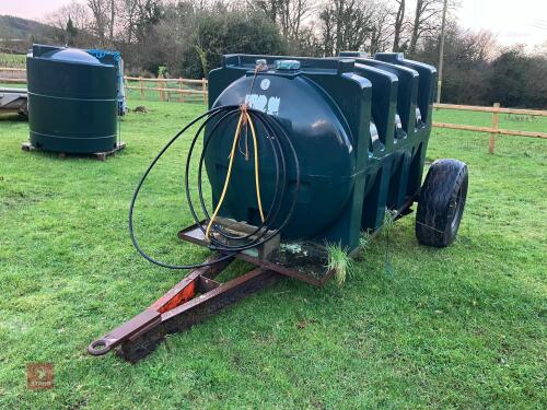 BOWSER TANK AND TRAILER