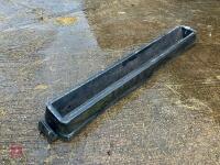 7' PLASTIC GROUND FEED TROUGH - 3