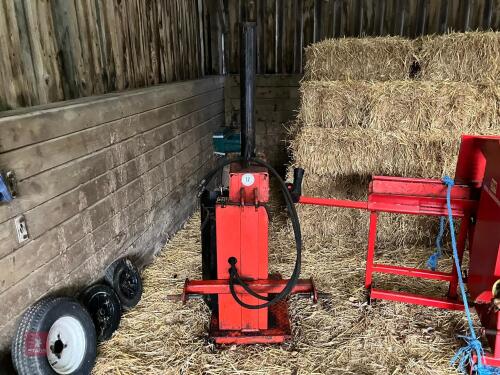 BROWNS HYDRAULIC LOG SPLITTER