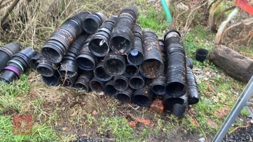 LARGE QTY OF MIXED PLANT POTS