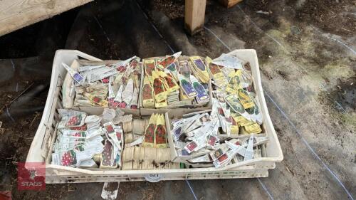 TRAY OF MIXED VERBENA AND MORE LABELS