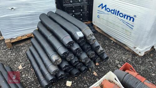 LARGE QTY OF BLACK POTS