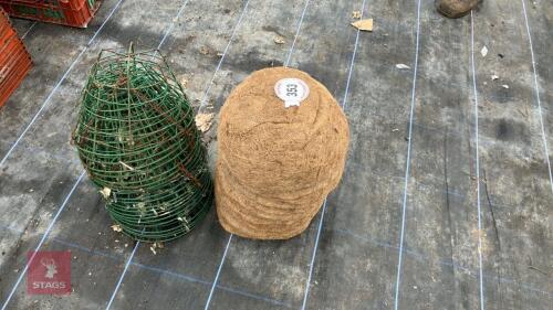 20 WIRE HANGING BASKETS