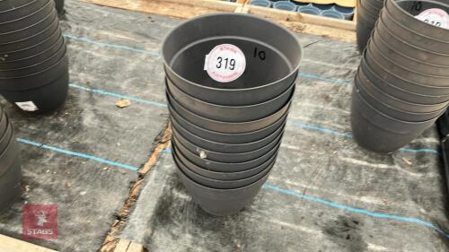 10 X DEROMA WATER RETAINING POTS