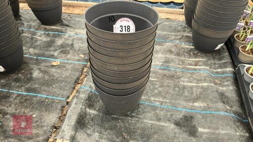 10 X DEROMA WATER RETAINING POTS