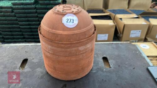 40 PLASTIC BOWL PLANTERS
