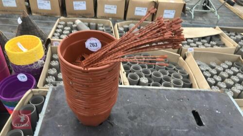 20 X OCTAGON HANGING BASKETS