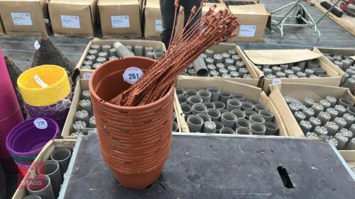 20 X OCTAGON HANGING BASKETS