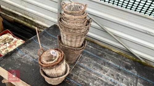 MIXED BASKETS AND POT DISPLAYS