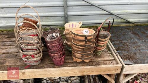 50 MIXED PLANT DISPLAY BASKETS