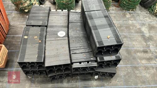 LARGE QTY OF 9 CELL PACK TRAYS