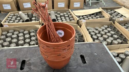 11 X 10L OCTAGON HANGING BASKETS