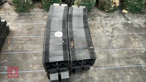 QTY OF 4 CELL PACK TRAYS