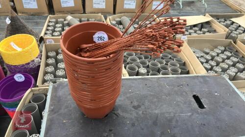 20 X OCTAGON HANGING BASKETS