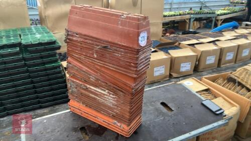 30 PLASTIC PLANT TROUGHS