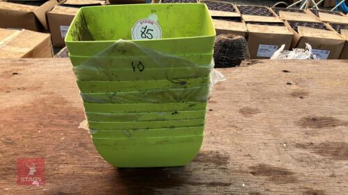 10 VERDE 30CM PLANTERS
