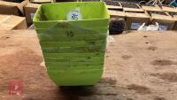 10 VERDE 30CM PLANTERS