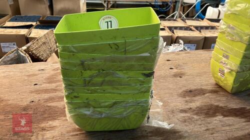 10 VERDE 30CM PLANTERS