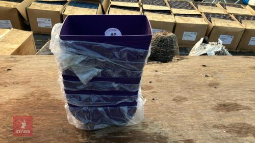 10 ROXO 30CM PLANTERS