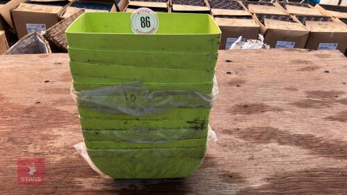 10 VERDE 30CM PLANTERS