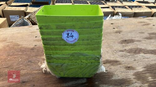 10 VERDE 30CM PLANTERS