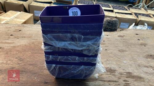 10 ROXO 30CM PLANTERS