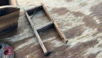 MINI WHEELBARROW WOODEN PLANTER - 5