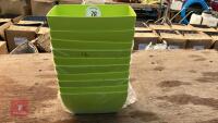10 VERDE 30CM PLANTERS