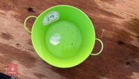 20 LIME ZINC BOWL PLANTERS - 4