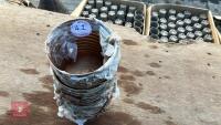 16 ZINC RIBBED CHAMPAGNE BUCKET PLANTERS - 2