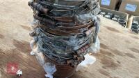 16 ZINC RIBBED CHAMPAGNE BUCKET PLANTERS - 6