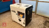 2015 HYUNDAI DHY6000 SILENT GENERATOR - 3