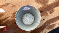 9 GALVANISED BUCKET PLANTERS - 5