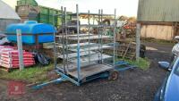 2 DANISH TROLLEY & TRANSPORT TRAILER